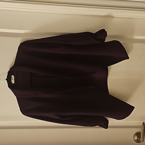 POGTMM Plum Purple Blazer Women's Size Medium - Picture 2 of 4
